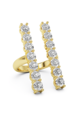 Billion Avenue Iris Diamond Ring - Gold - Billion Avenue