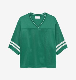 Catwalk Junkie T-Shirt  'Football Jersey' - Wild Green - Catwalk Junkie