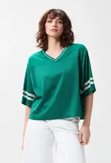 Catwalk Junkie T-Shirt  'Football Jersey' - Wild Green - Catwalk Junkie