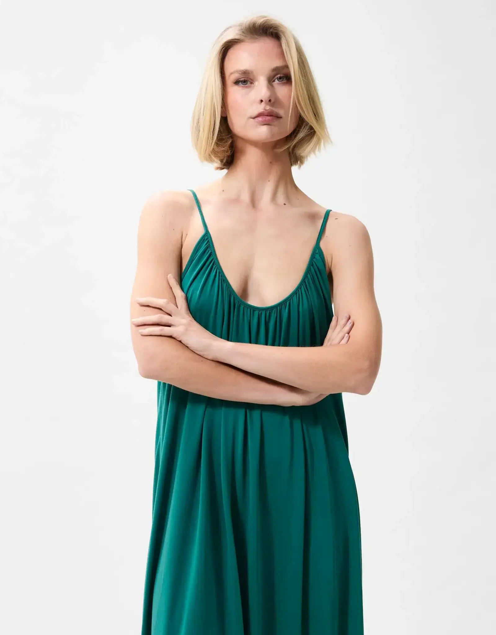 Catwalk Junkie Jurk 'Strap' - Wild Green - Catwalk Junkie
