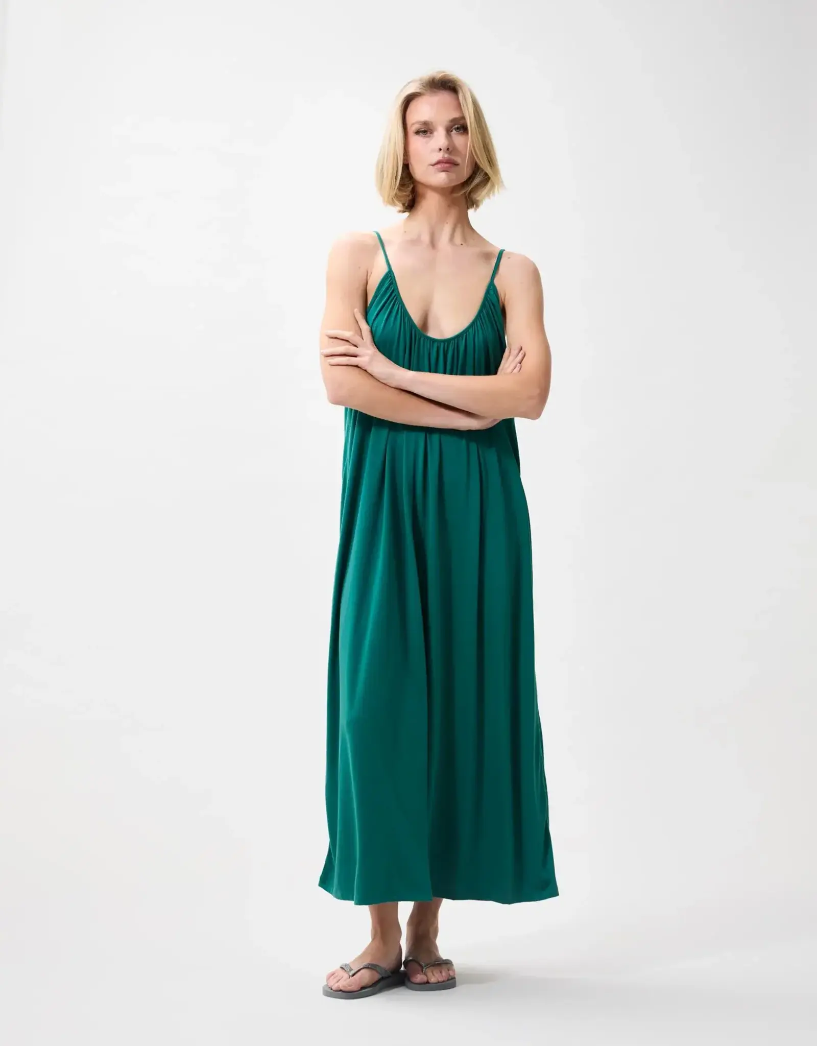 Catwalk Junkie Jurk 'Strap' - Wild Green - Catwalk Junkie