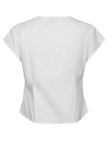 Top Poplin 'Fidi' - White - Neo Noir