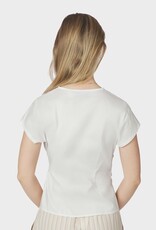 Top Poplin 'Fidi' - White - Neo Noir