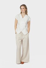 Top Poplin 'Fidi' - White - Neo Noir