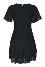 Jurk Voile 'Circle S' - Navy - Neo Noir