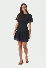 Jurk Voile 'Circle S' - Navy - Neo Noir