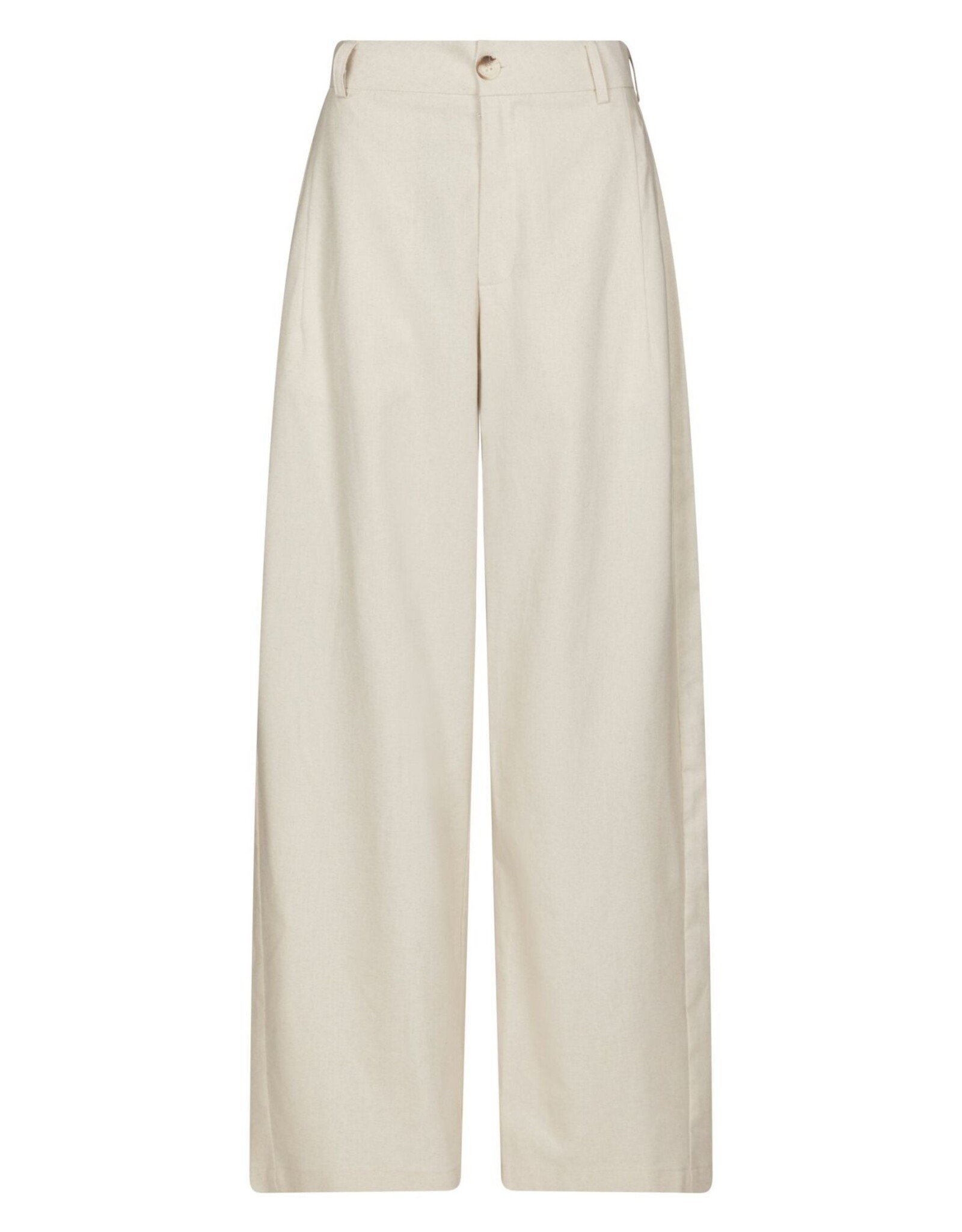 Broek Linen 'Essiall' - Creme - Neo Noir