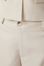 Broek Linen 'Essiall' - Creme - Neo Noir