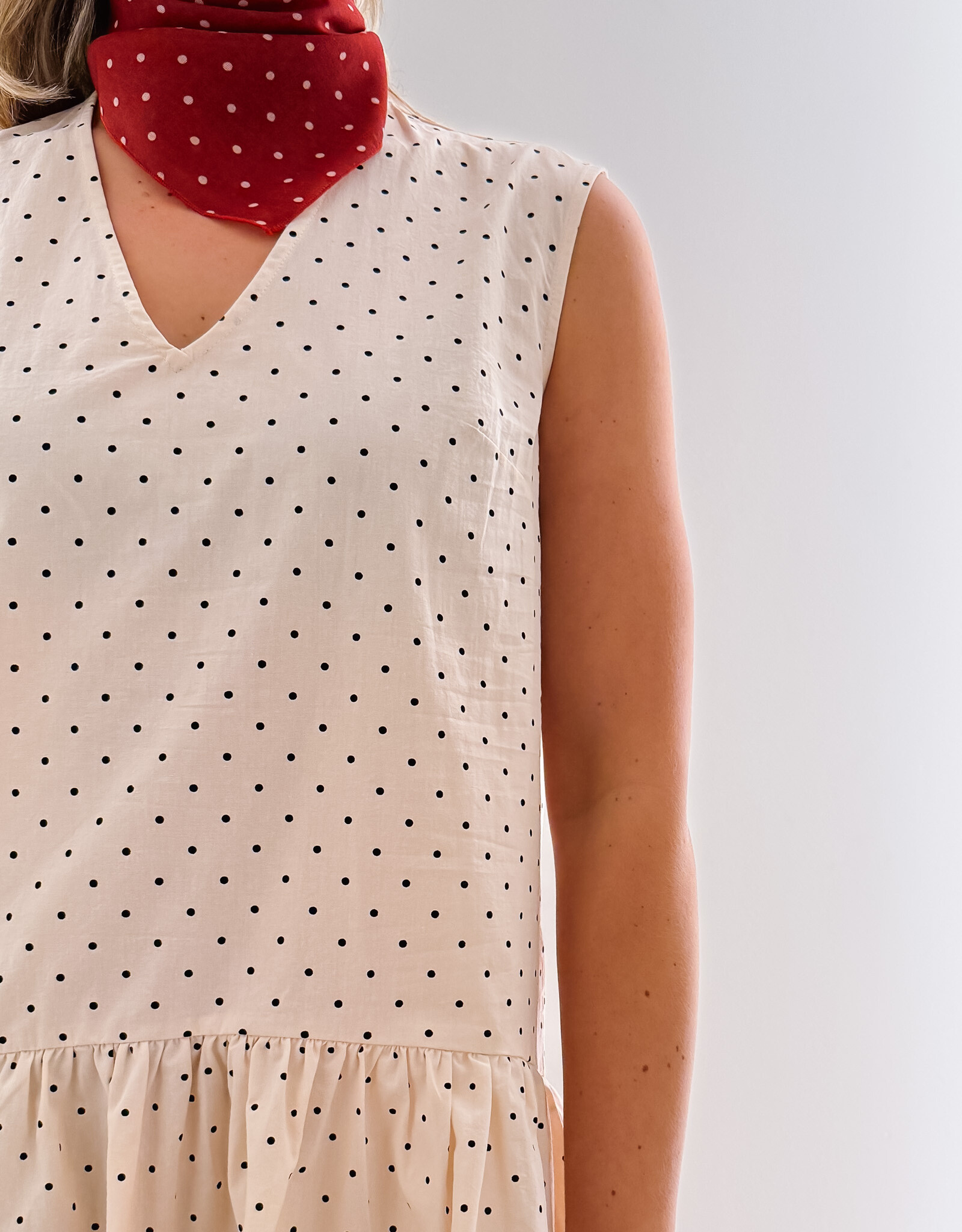 The Golden House Ad Jurk 'Holly' - Pois - Adoré