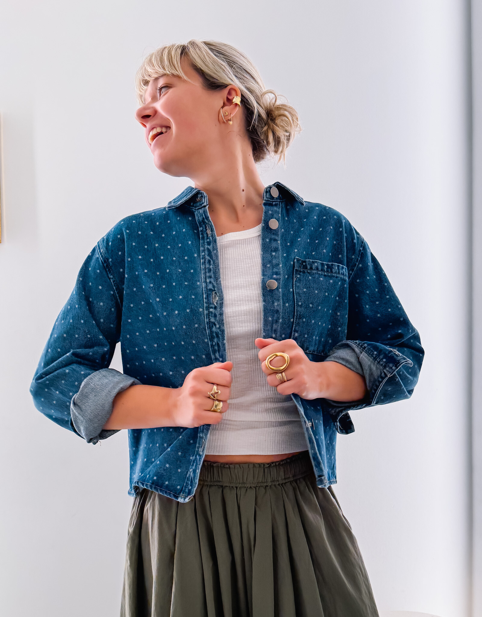 Moves Hemd 'Calima' - Medium Blue - Moves