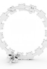 Billion Avenue Ray Diamond Earstud Right - Silver - Billion Avenue