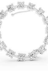 Billion Avenue Ray Diamond Earstud Left - Silver - Billion Avenue