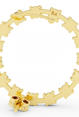 Billion Avenue Ray Diamond Earstud Left - Gold - Billion Avenue