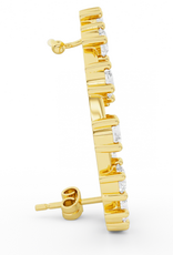Billion Avenue Ray Diamond Earstud Right - Gold - Billion Avenue