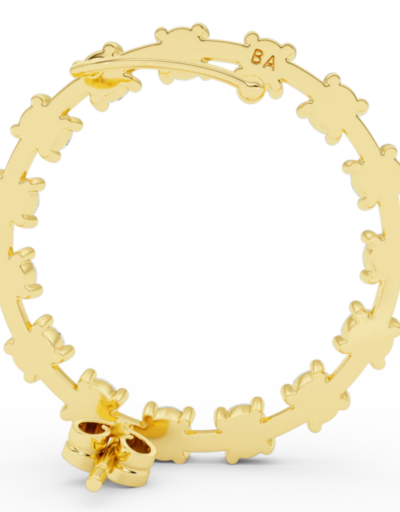 Billion Avenue Ray Diamond Earstud Right - Gold - Billion Avenue