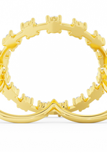 Billion Avenue Ray Diamond Ring - Gold - Billion Avenue