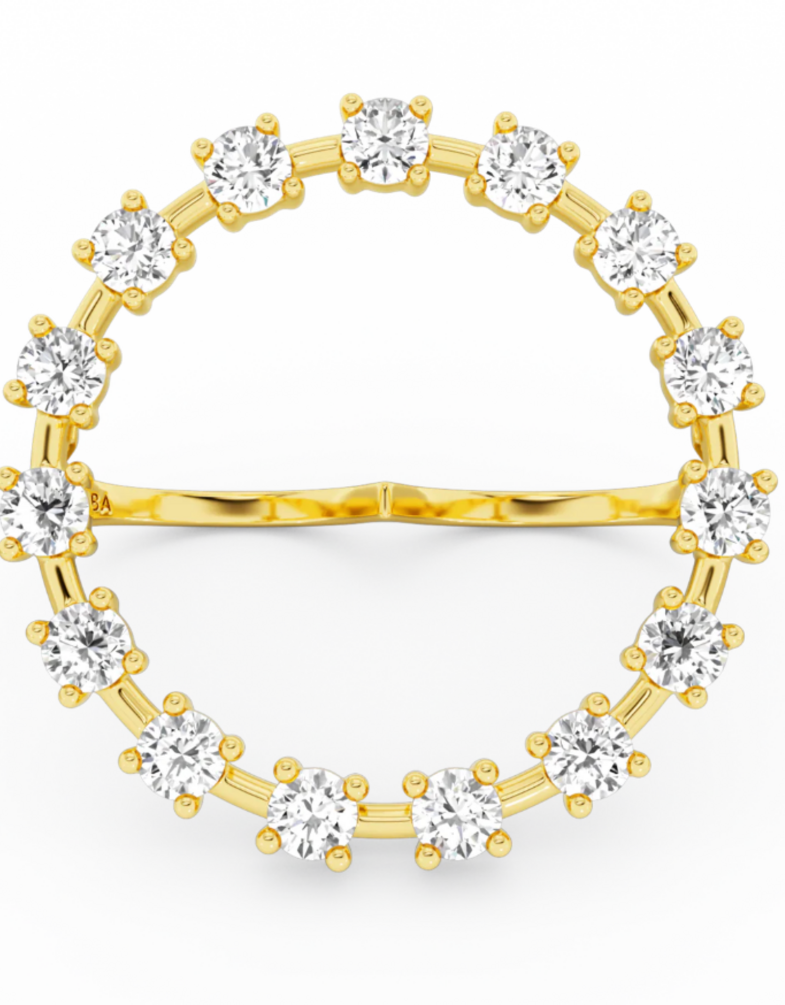 Billion Avenue Ray Diamond Ring - Gold - Billion Avenue