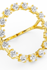 Billion Avenue Ray Diamond Ring - Gold - Billion Avenue