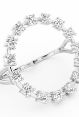 Billion Avenue Ray Diamond Ring - Silver - Billion Avenue
