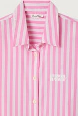 American Vintage Blouse 'Vextown' - Rayures Rose - Vex06A -  American Vintage
