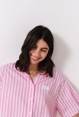 American Vintage Blouse 'Vextown' - Rayures Rose - Vex06A -  American Vintage