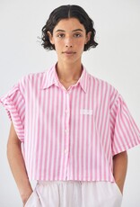 American Vintage Blouse 'Vextown' - Rayures Rose - Vex06A -  American Vintage