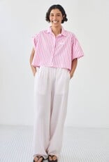 American Vintage Blouse 'Vextown' - Rayures Rose - Vex06A -  American Vintage