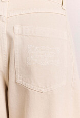 Damson Madder Jeans Barrel 'Erika' - Stone - Damson Madder