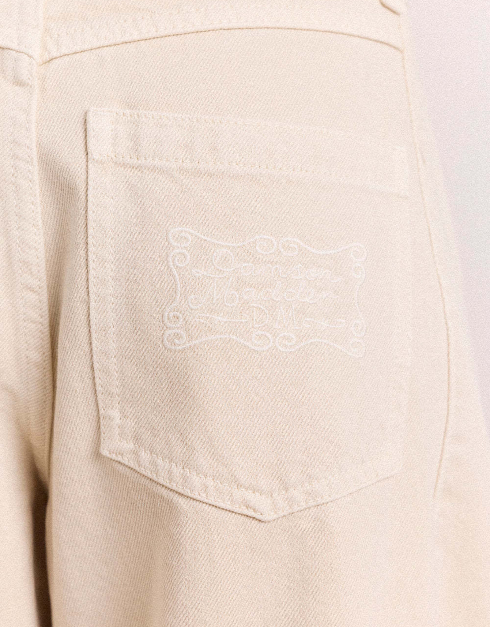 Damson Madder Jeans Barrel 'Erika' - Stone - Damson Madder