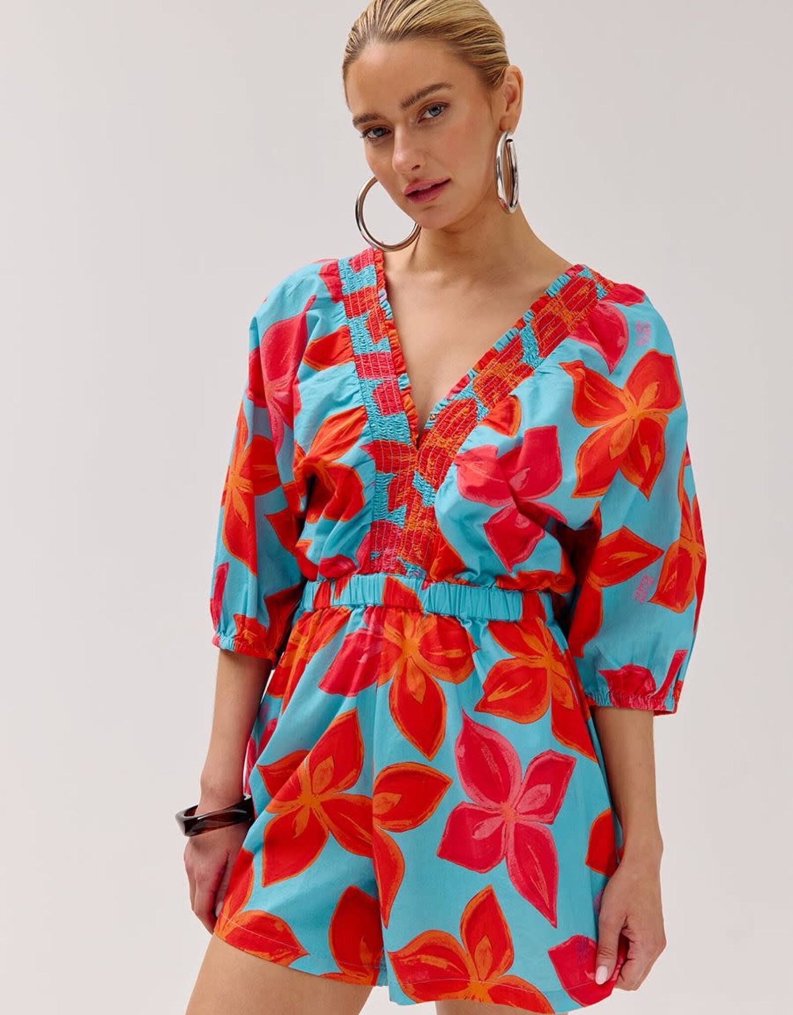 Harper&Yve Playsuit 'Melly' - Fragile Flower - Harper&Yve