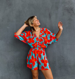 Harper&Yve Playsuit 'Melly' - Fragile Flower - Harper&Yve