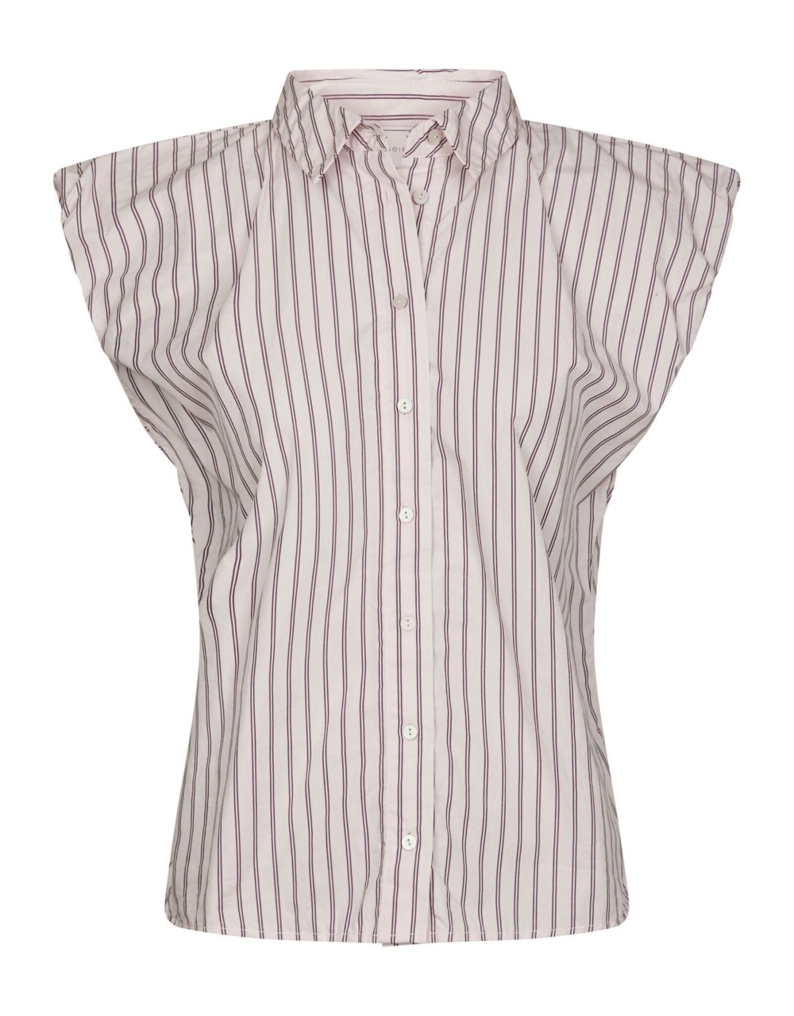 Blouse Double Stripe 'Isella' - Rose - Neo Noir