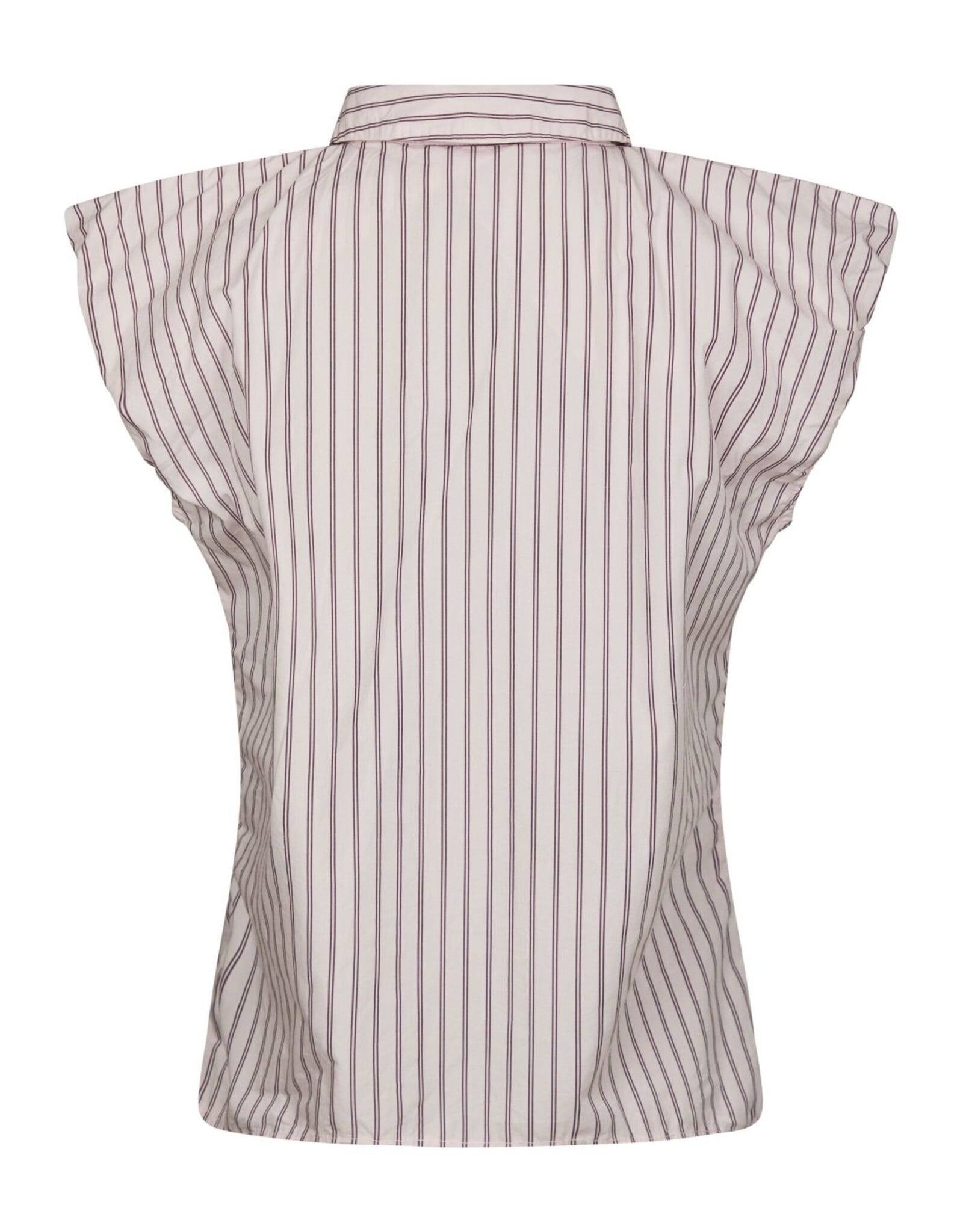 Blouse Double Stripe 'Isella' - Rose - Neo Noir