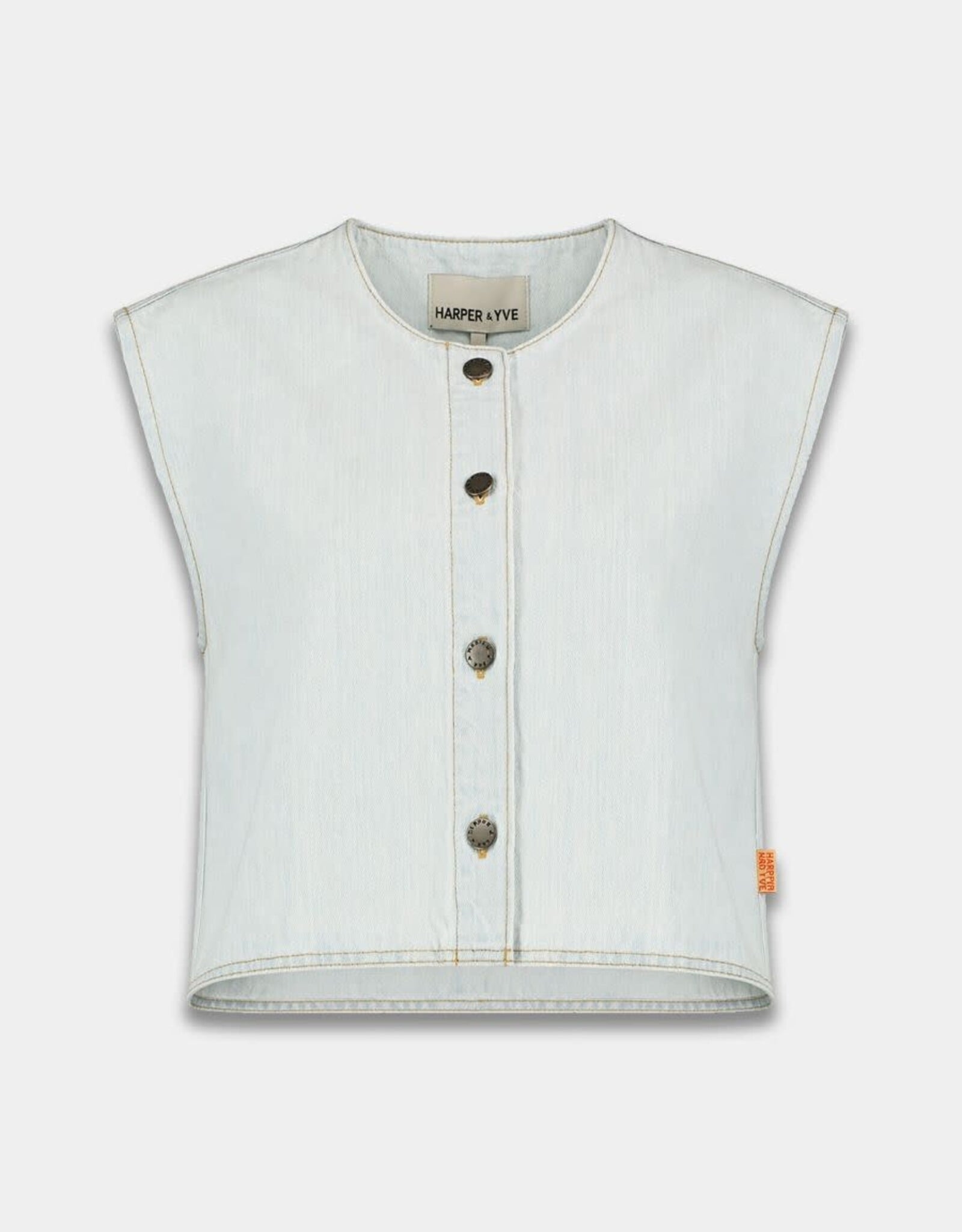 Harper&Yve Waistcoat 'Gilly' - Light Blue - Harper&Yve