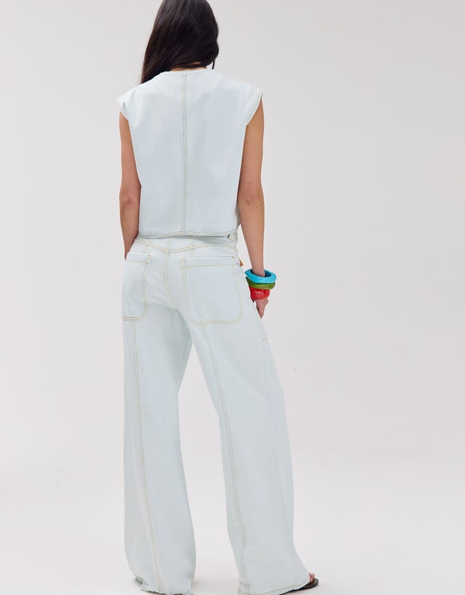 Harper&Yve Waistcoat 'Gilly' - Light Blue - Harper&Yve