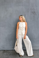 Top/Waistcoat  'Kylie' - Off White - Neo Noir
