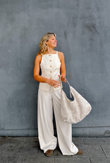Broek 'Massie' - Off White - Neo Noir