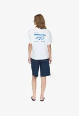 Moves T-shirt 'Kiana' - Snorkel Blue - Moves