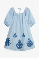 Moves Jurk 'Aviaja' - Airy Blue - Moves