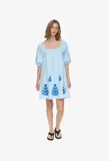 Moves Jurk 'Aviaja' - Airy Blue - Moves
