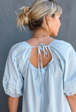 Moves Jurk 'Aviaja' - Airy Blue - Moves