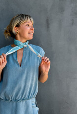 Another Label Top Denim 'Aurore' - Light Blue - Another-Label