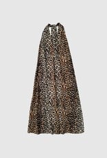 Withblack Jurk Midi 'Amina Talia' - Leo Print - Withblack