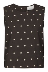 Top Dot 'Polly' - Dark Brown - Neo Noir