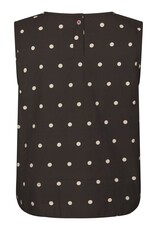 Top Dot 'Polly' - Dark Brown - Neo Noir
