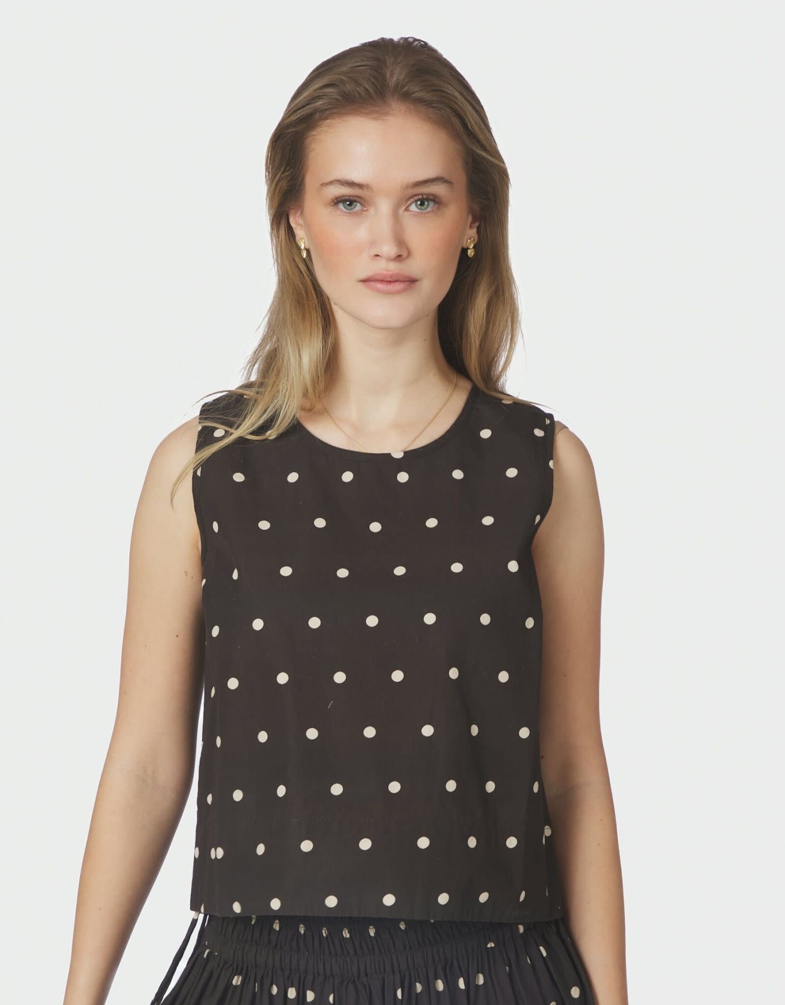 Top Dot 'Polly' - Dark Brown - Neo Noir