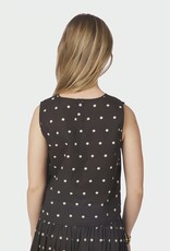 Top Dot 'Polly' - Dark Brown - Neo Noir