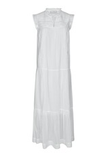 Jurk Voile 'Veana' - White - Neo Noir