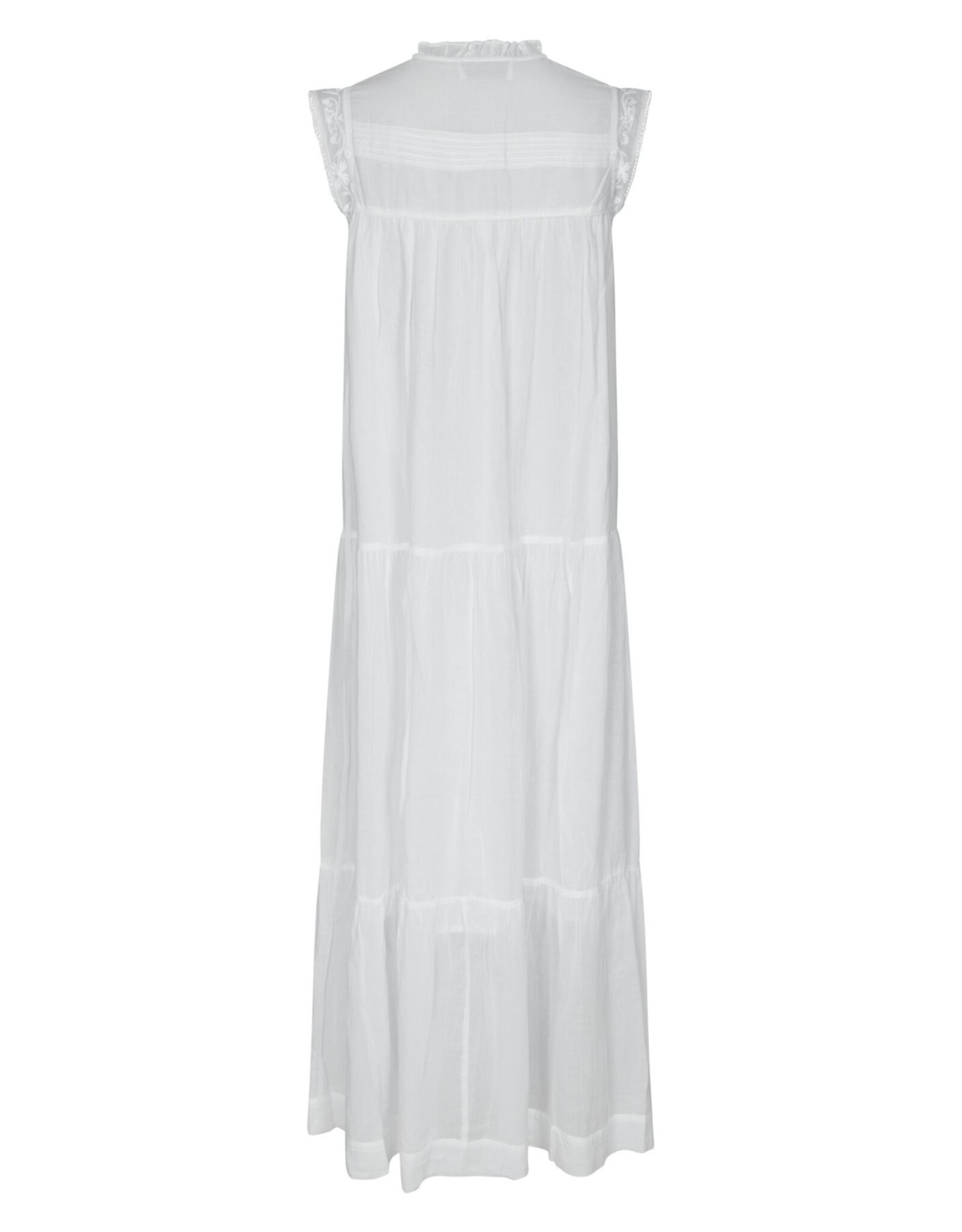 Jurk Voile 'Veana' - White - Neo Noir