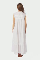 Jurk Voile 'Veana' - White - Neo Noir